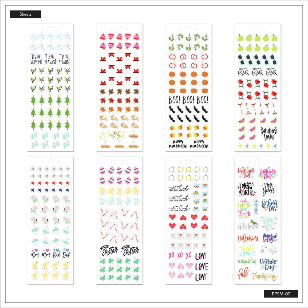 For Every Season - 8 Sticker Sheets - Image 3