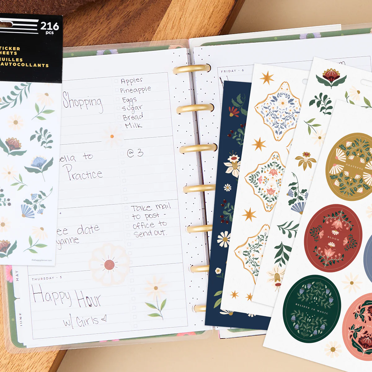Forest Flowers - 10 Sticker Sheets - Image 2
