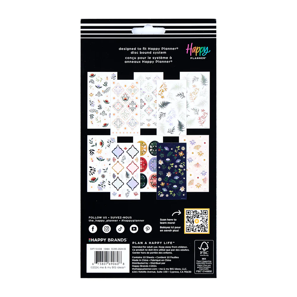Forest Flowers - 10 Sticker Sheets - Image 6