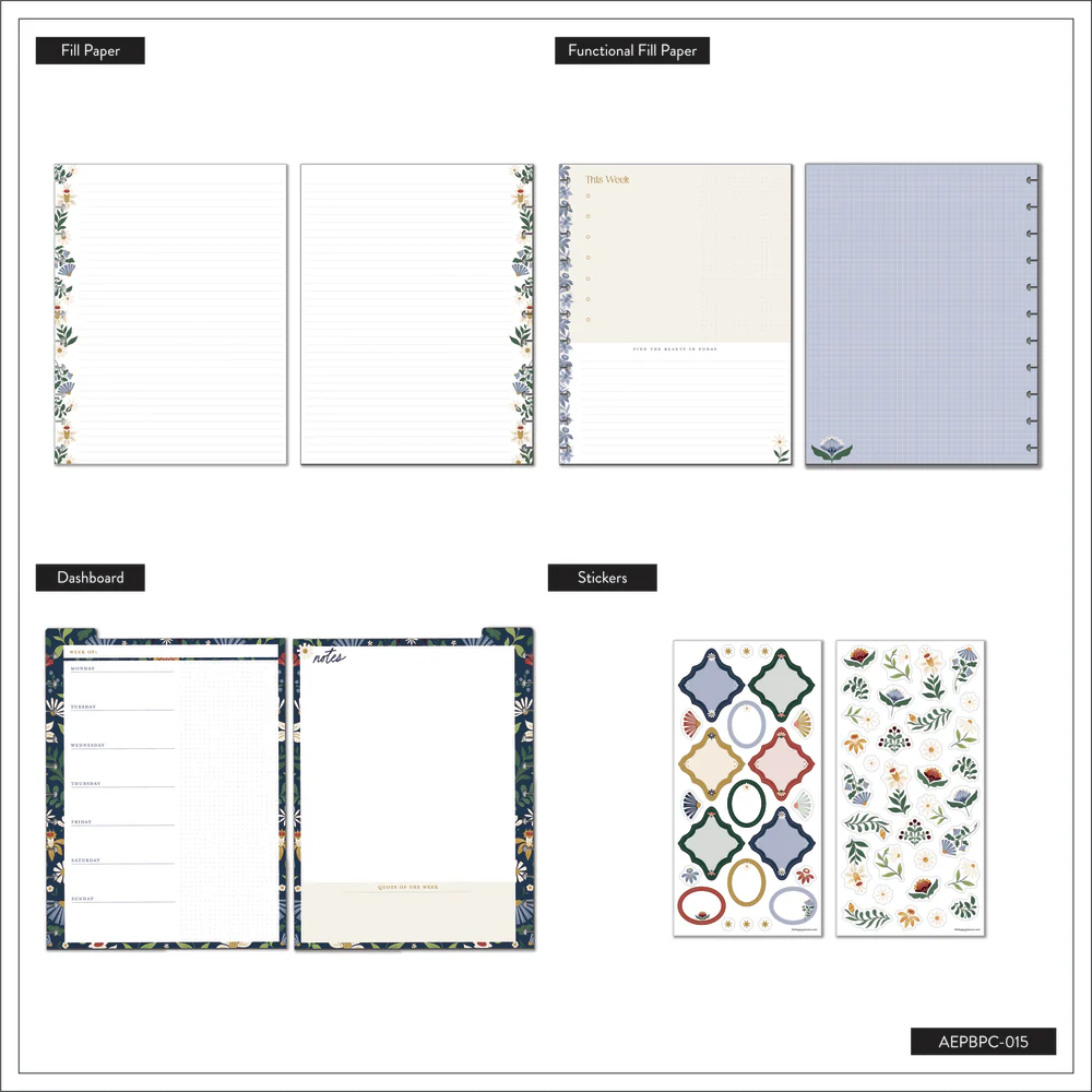 Forest Flowers - Big Planner Companion - Image 3