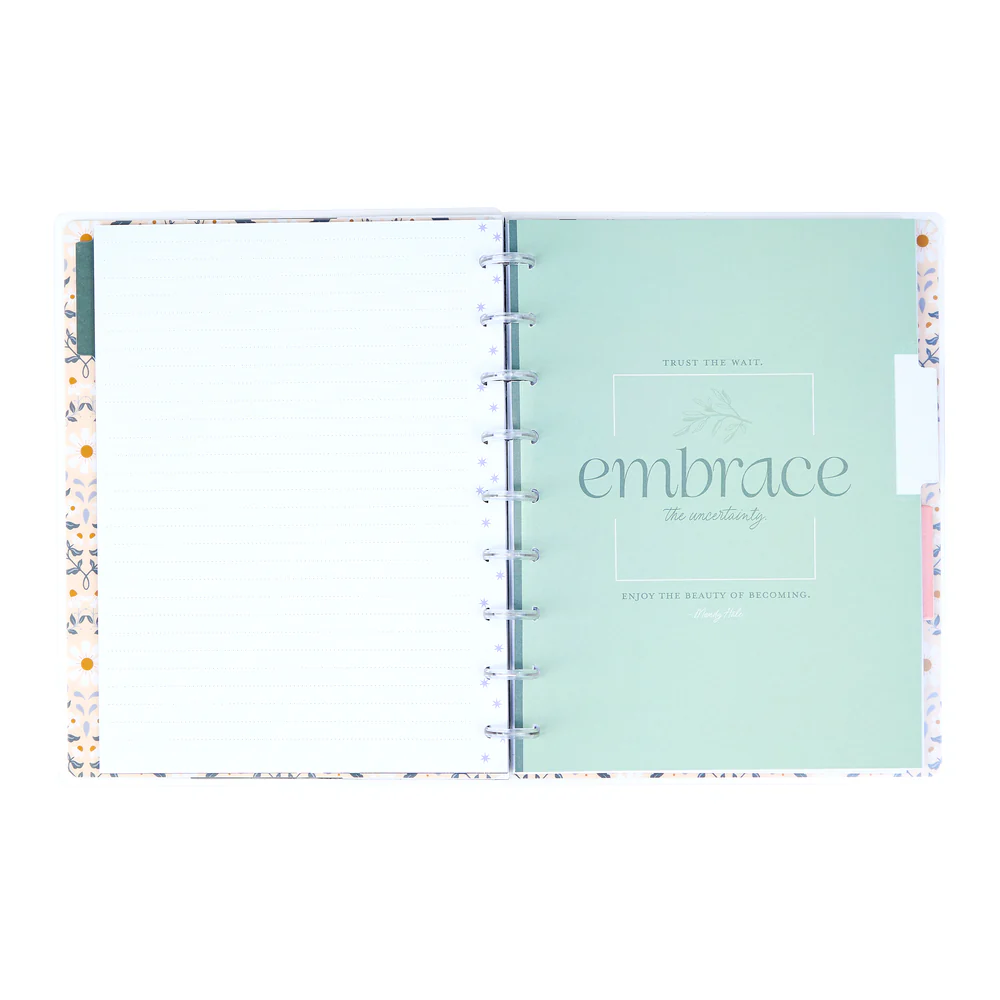 Forest Flowers - Dotted Lined Classic Notebook - 60 Sheets - Image 4