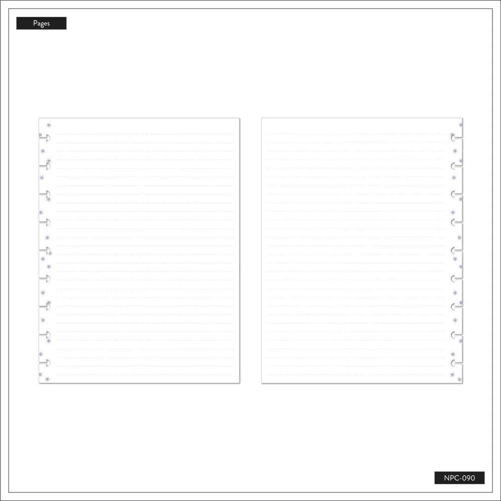 Forest Flowers - Dotted Lined Classic Notebook - 60 Sheets - Image 6