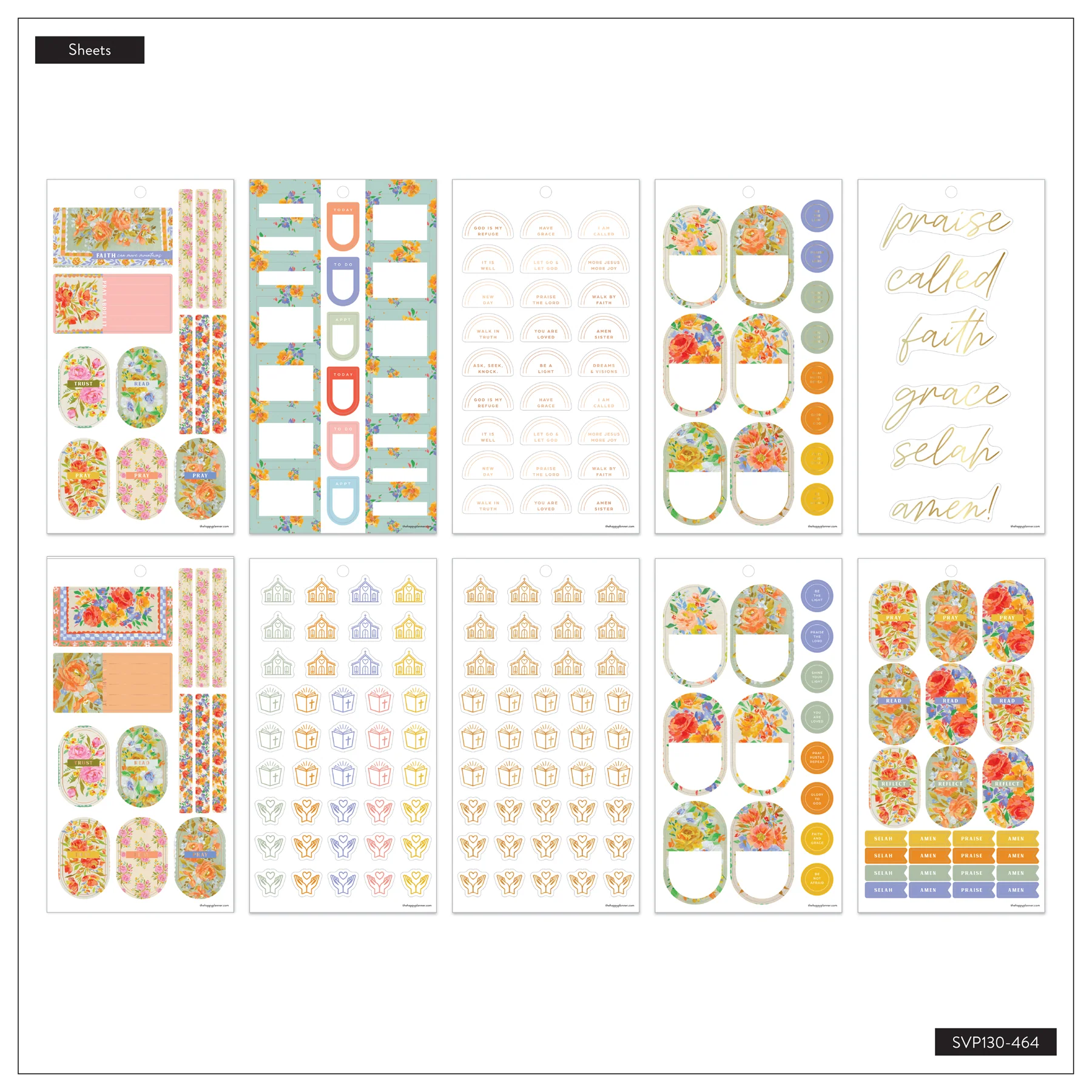 French Papers Faith - Value Pack Stickers - Image 7