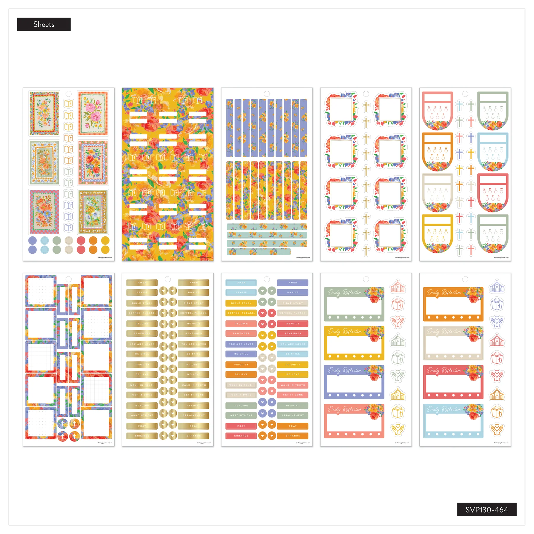 French Papers Faith - Value Pack Stickers - Image 8