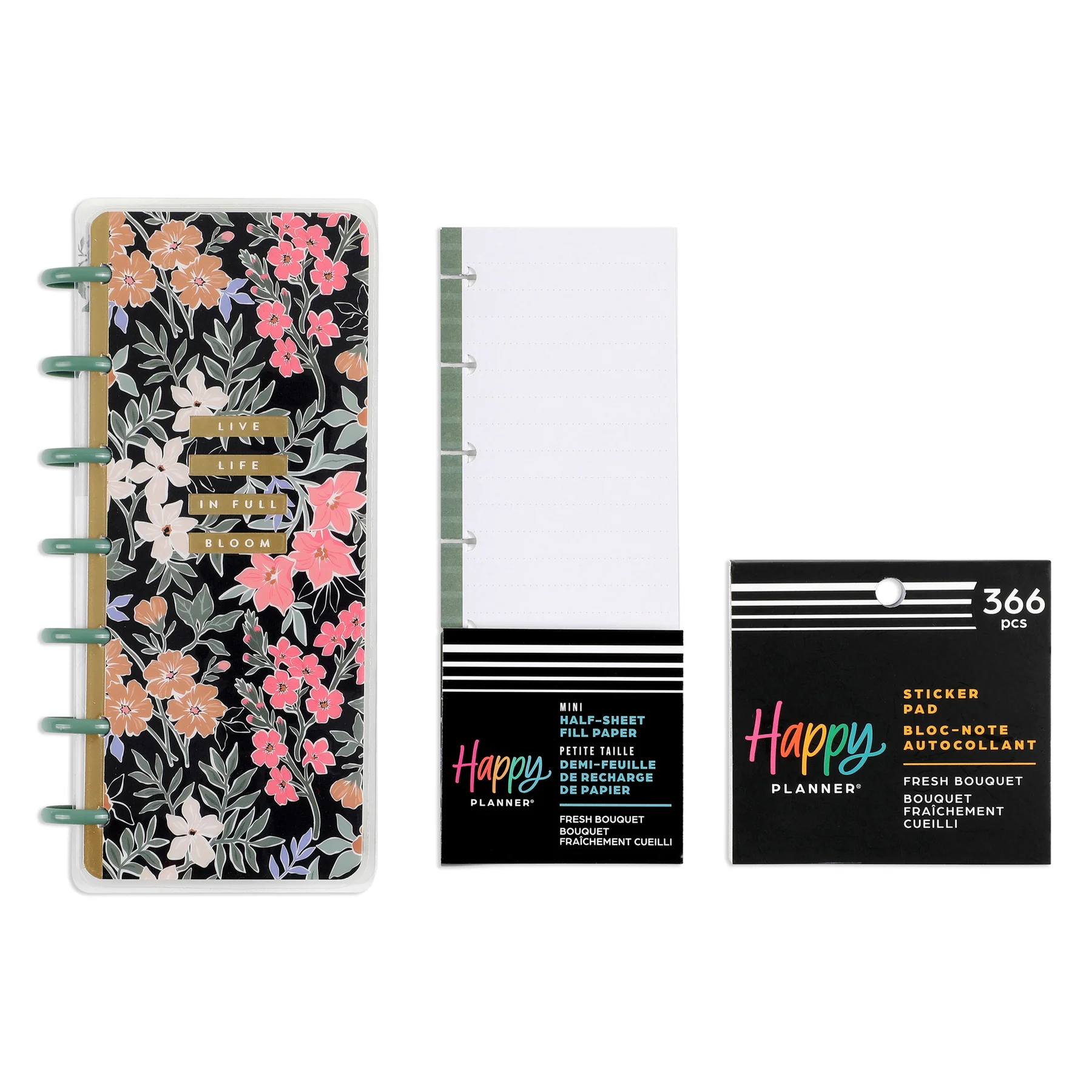 Fresh Bouquet - Skinny Mini Planner Gift Box Set - Image 2