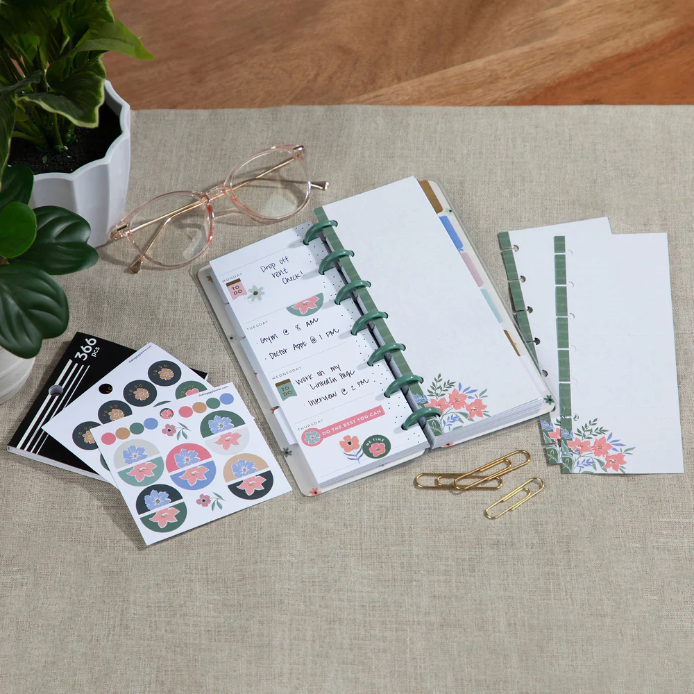 Fresh Bouquet - Skinny Mini Planner Gift Box Set - Image 3