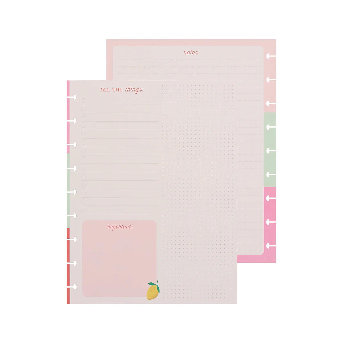 Fresh Start - Classic Notebook + Filler Paper + Sticker Bundle - Image 12