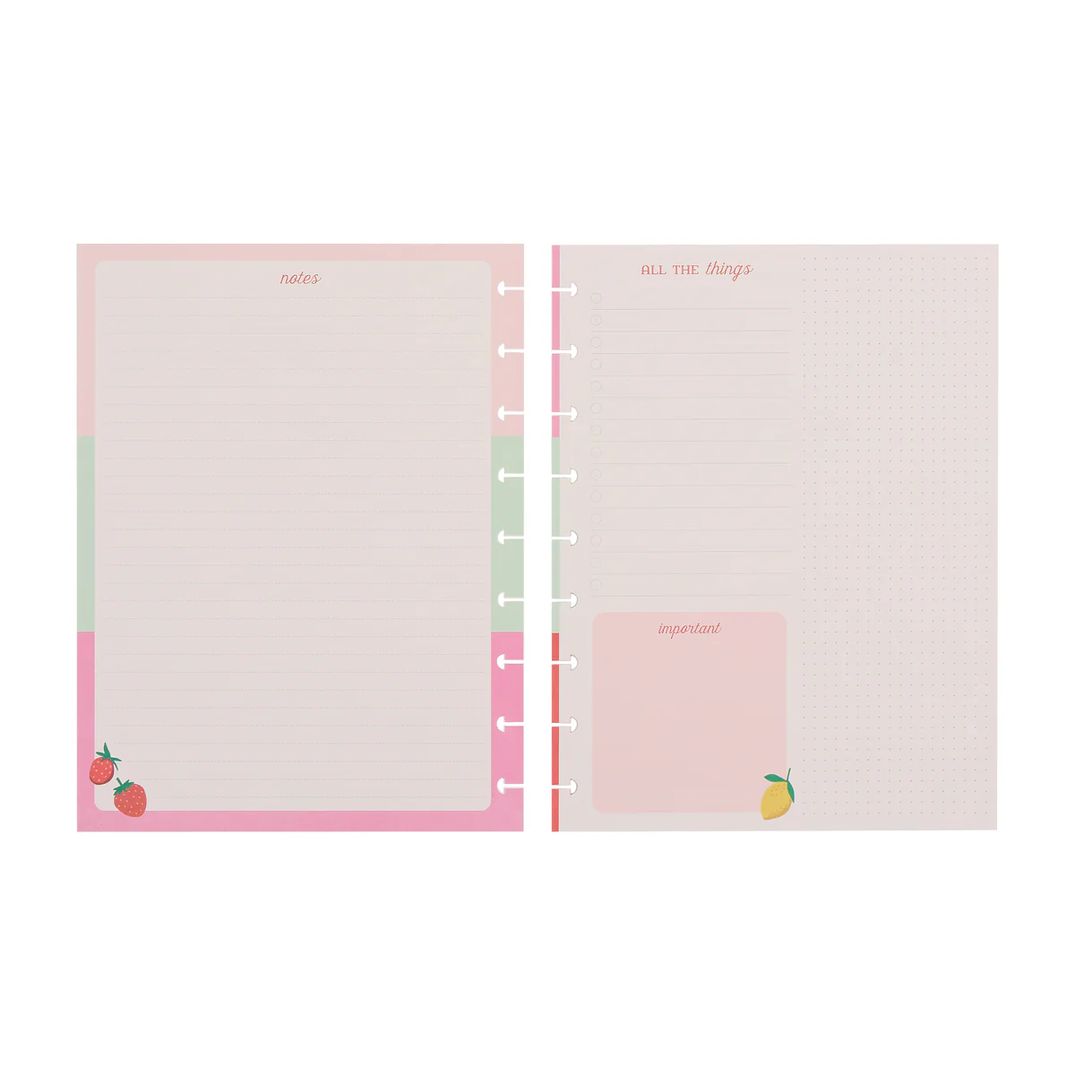 Fresh Start - Classic Notebook + Filler Paper + Sticker Bundle - Image 13