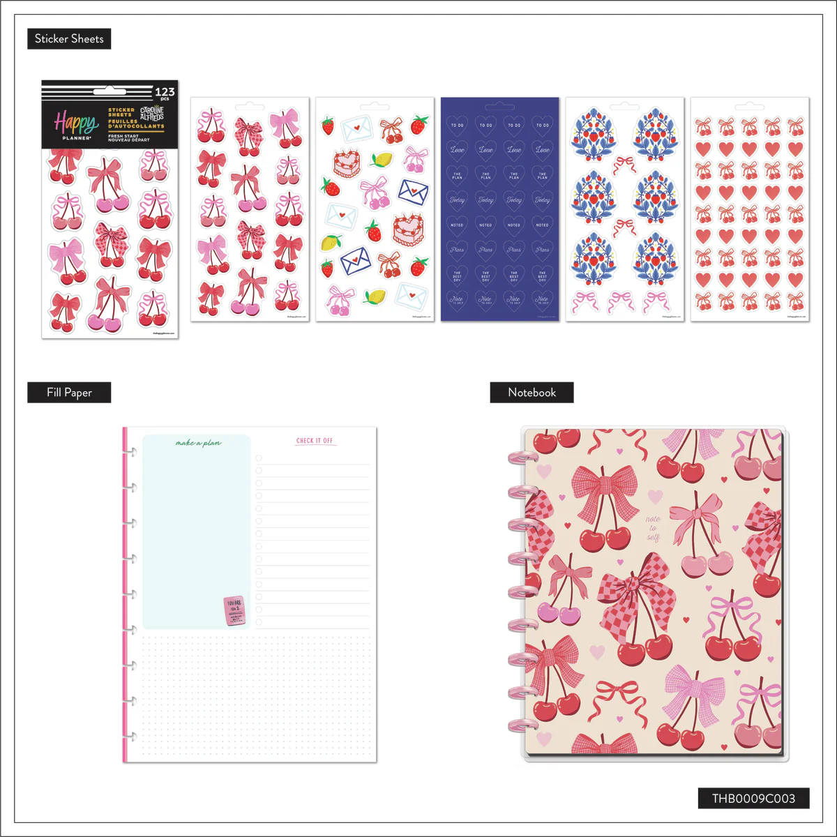 Fresh Start - Classic Notebook + Filler Paper + Sticker Bundle - Image 14