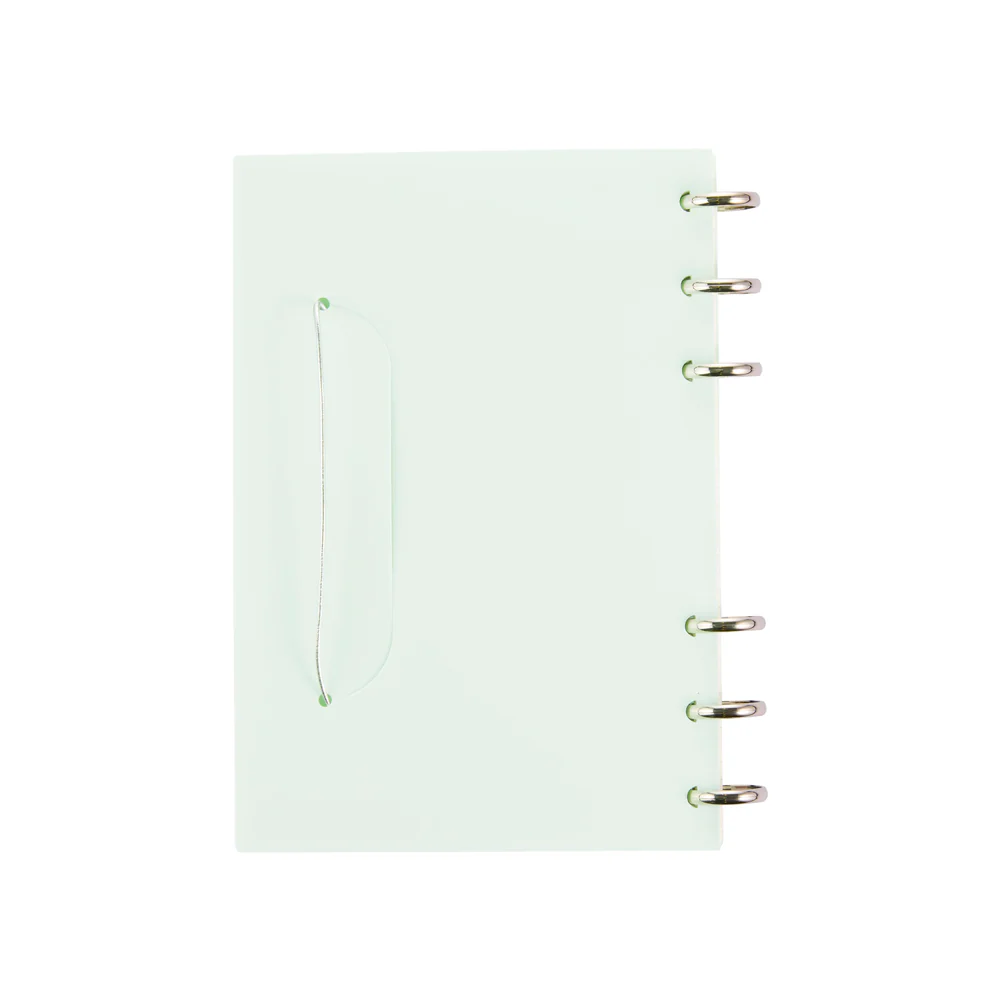 Frosted Mint - Disc Bound Foldable Standing Desk Agenda - Weekly Overview - 52 Sheets - Image 6