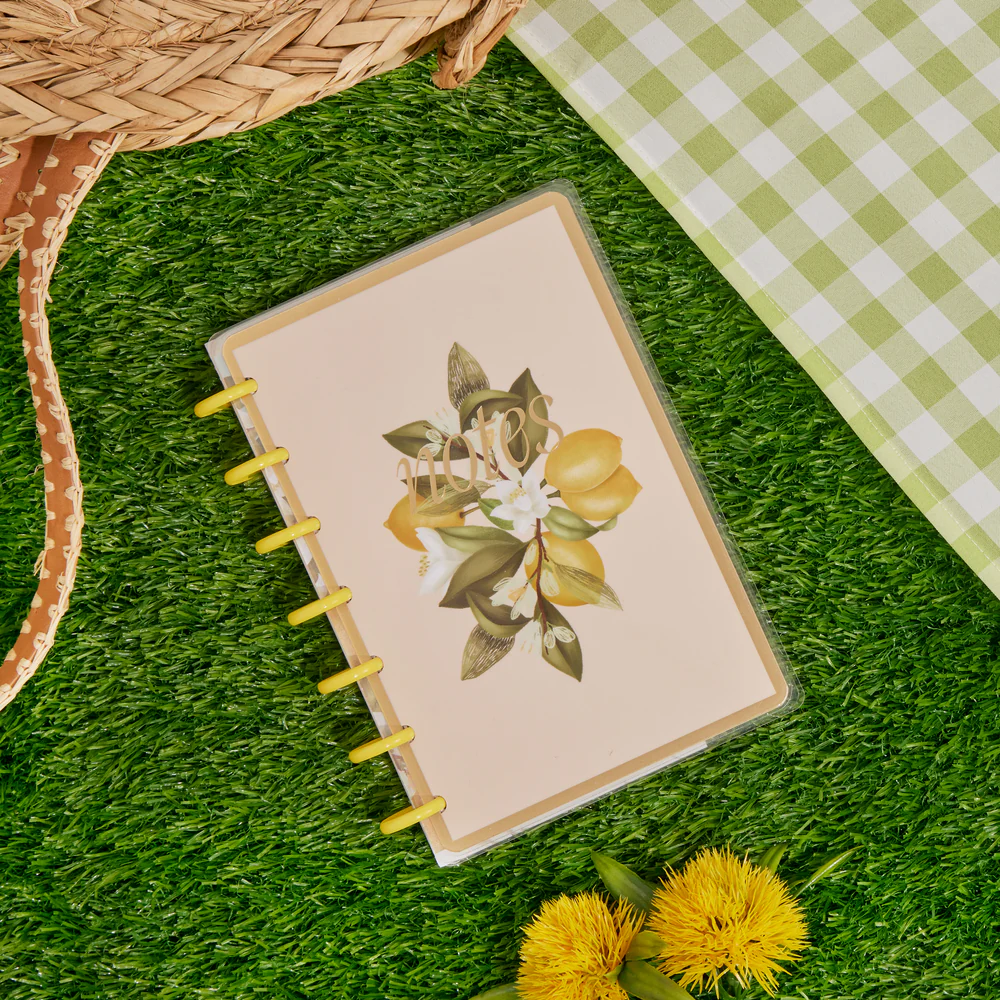 Fruit & Flora - Dotted Lined Mini Notebook - 60 Sheets - Image 3