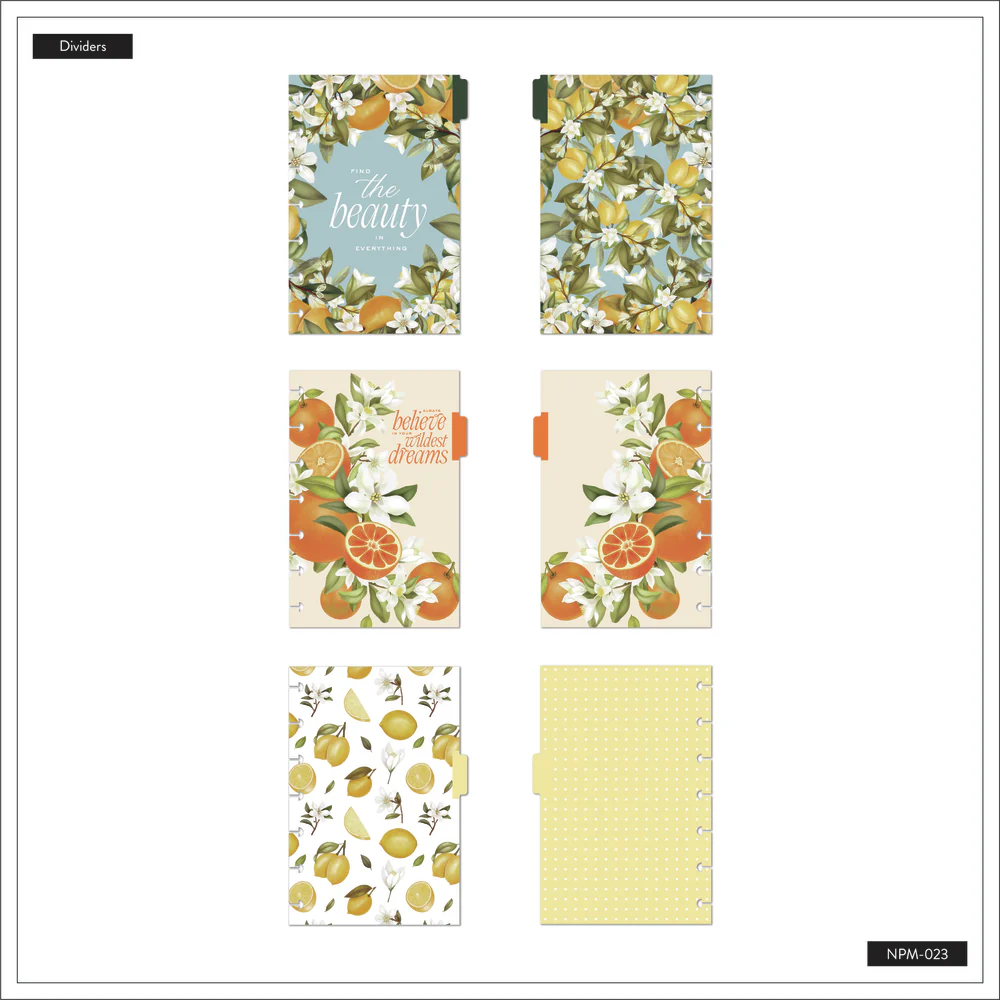 Fruit & Flora - Dotted Lined Mini Notebook - 60 Sheets - Image 6