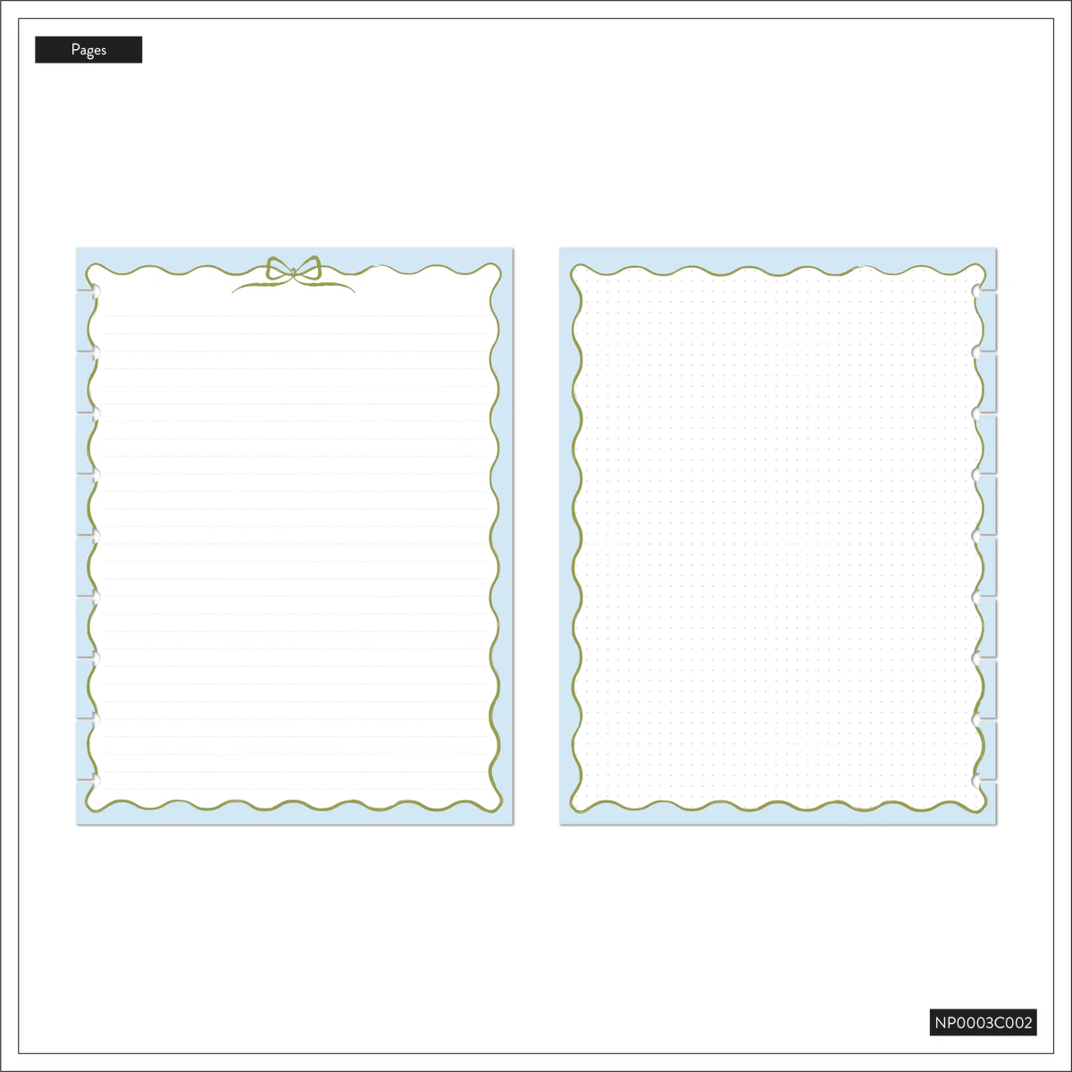 Fruit Stand Teacher - Dotted Lined + Dot Grid Classic Notebook - 60 Sheets - Image 11