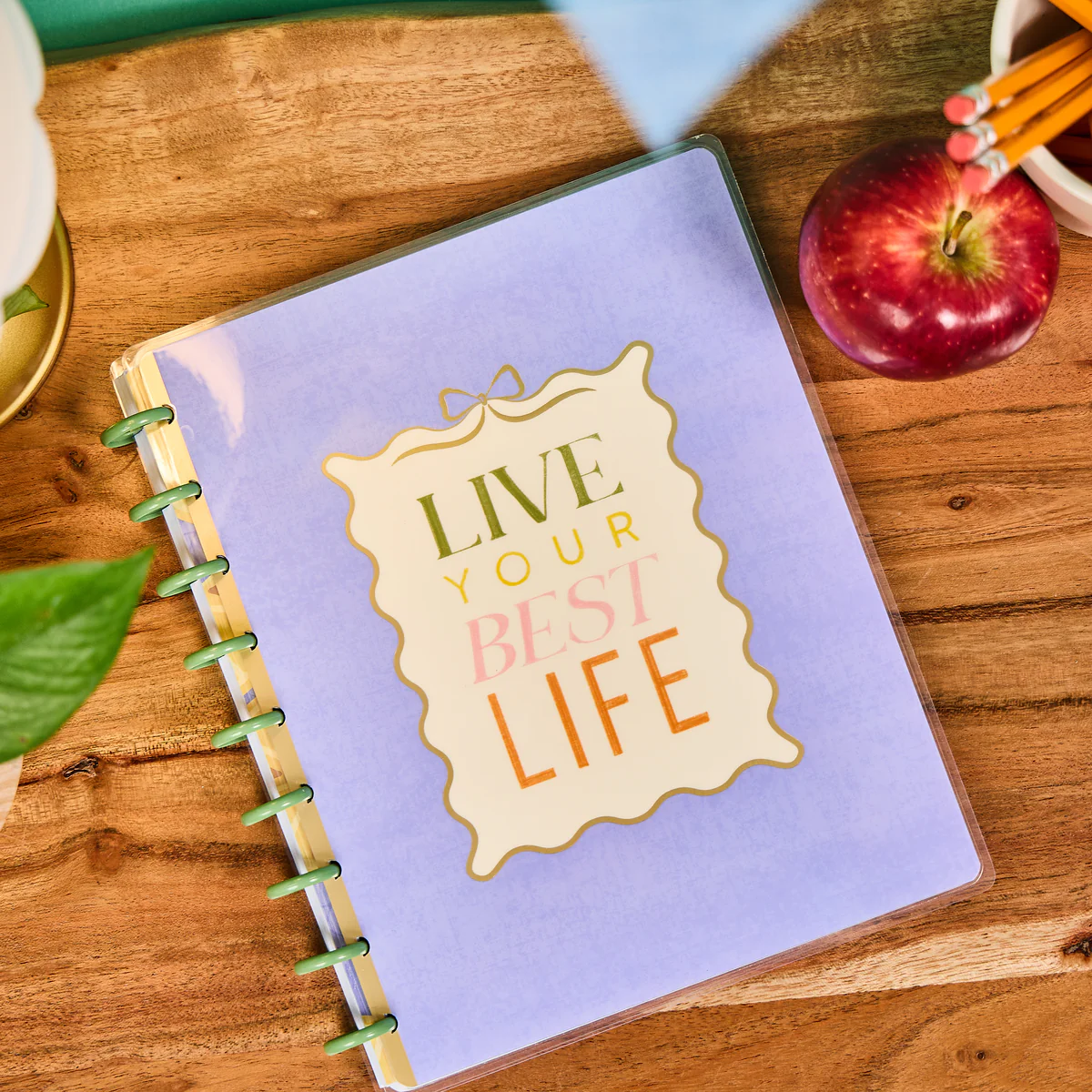 Fruit Stand Teacher - Dotted Lined + Dot Grid Classic Notebook - 60 Sheets - Image 6