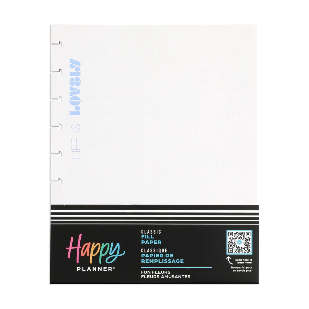 Fun Fleurs - Dotted Lined Classic Filler Paper - 40 Sheets - Image 4
