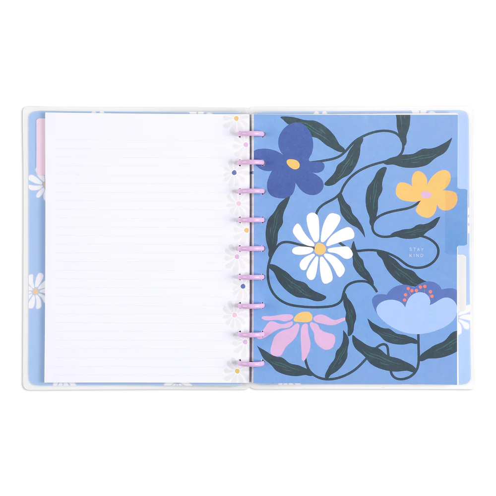 Fun Fleurs - Dotted Lined Classic Notebook - 60 Sheets - Image 2