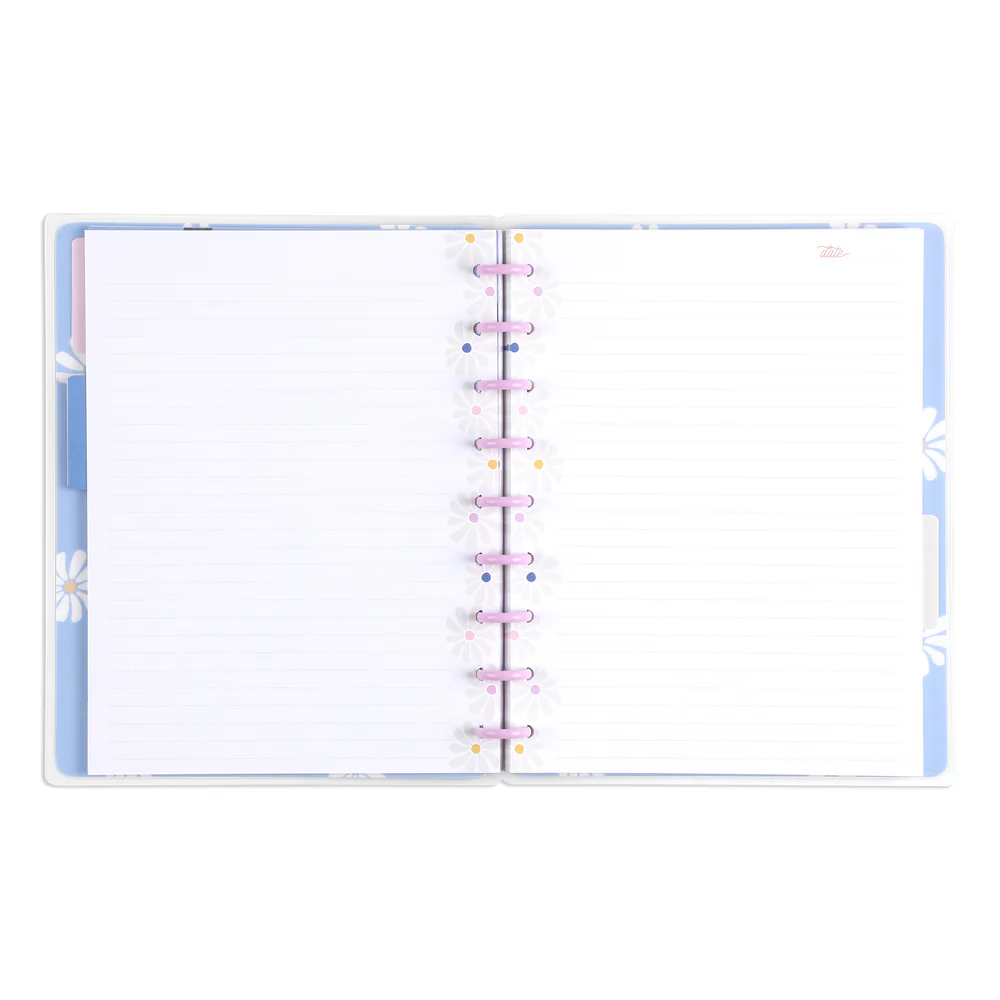 Fun Fleurs - Dotted Lined Classic Notebook - 60 Sheets - Image 5