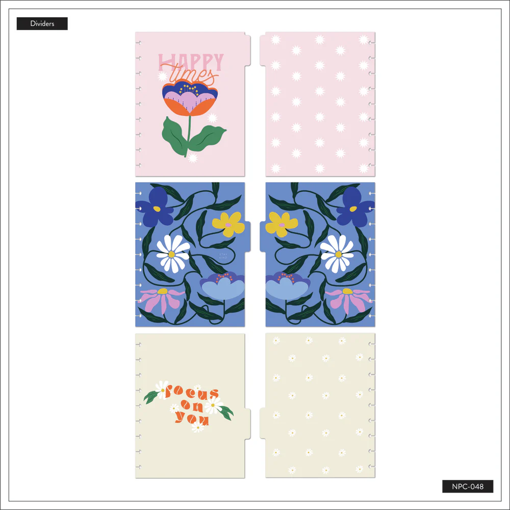 Fun Fleurs - Dotted Lined Classic Notebook - 60 Sheets - Image 6