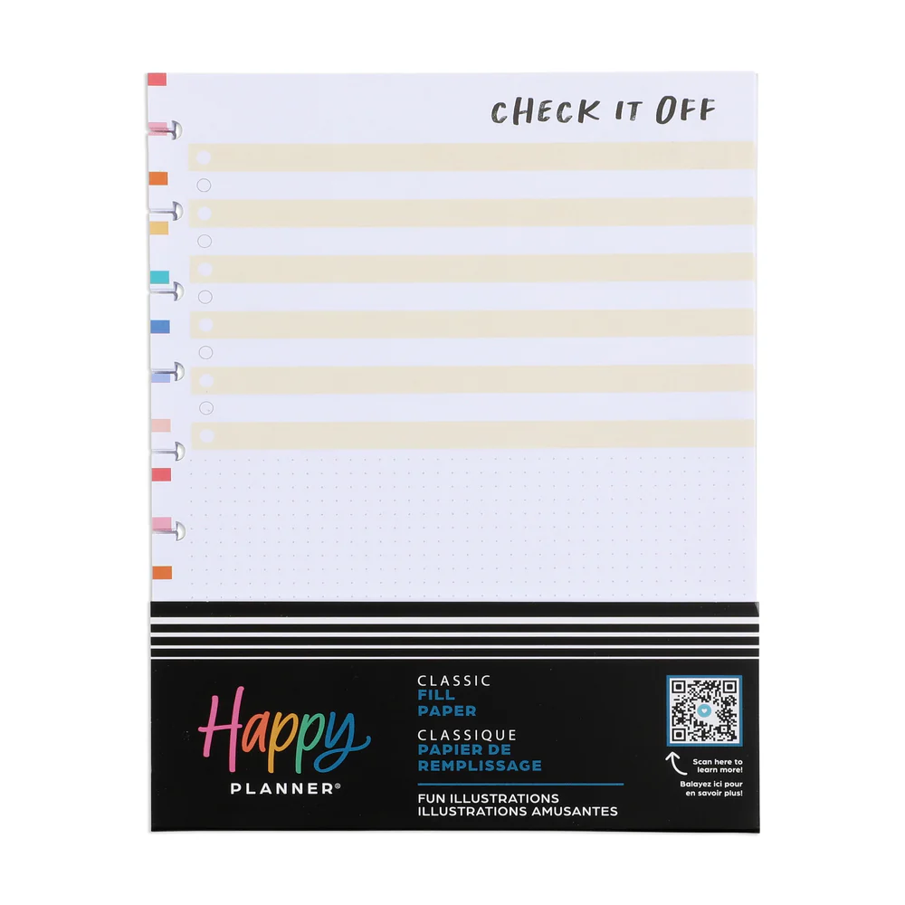Fun Illustrations - Checklist Classic Filler Paper - 40 Sheets - Image 6