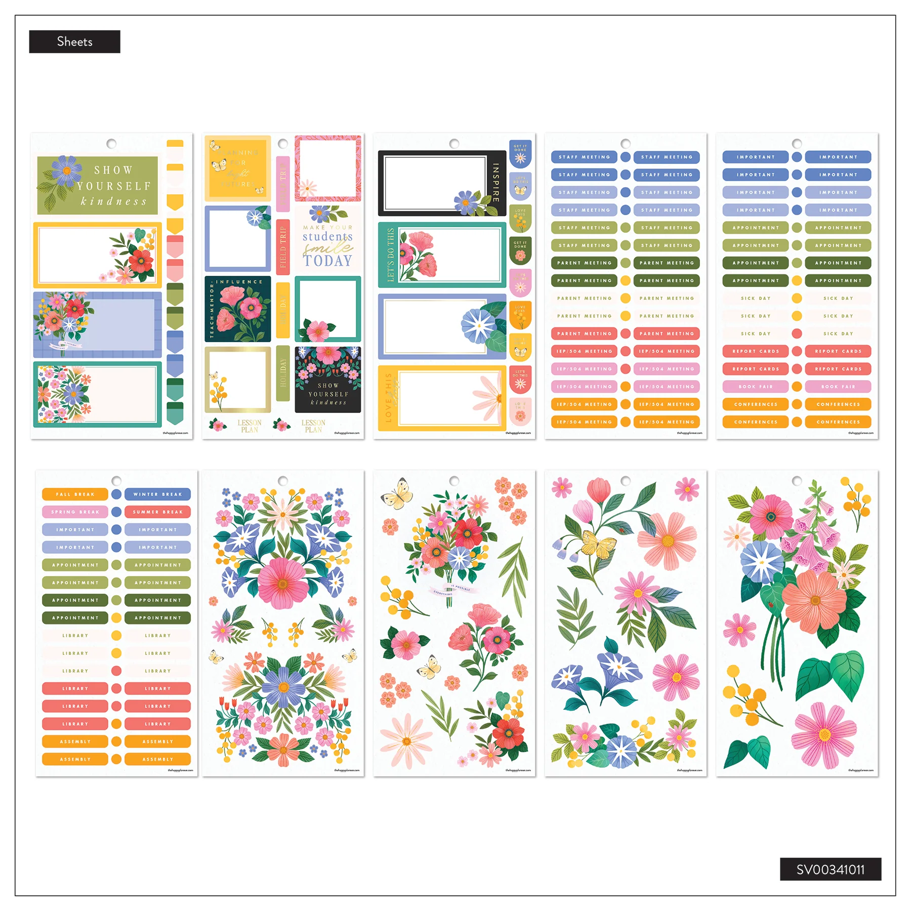 Garden Joy Teacher - Value Pack Stickers - Big - Image 7