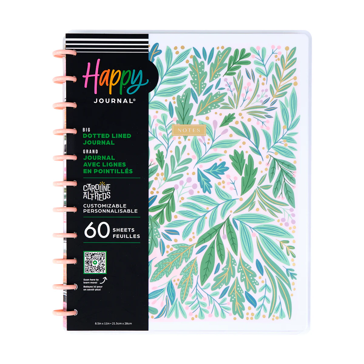 Garden Wedding - Dotted Lined Big Notebook - 60 Sheets - Image 7
