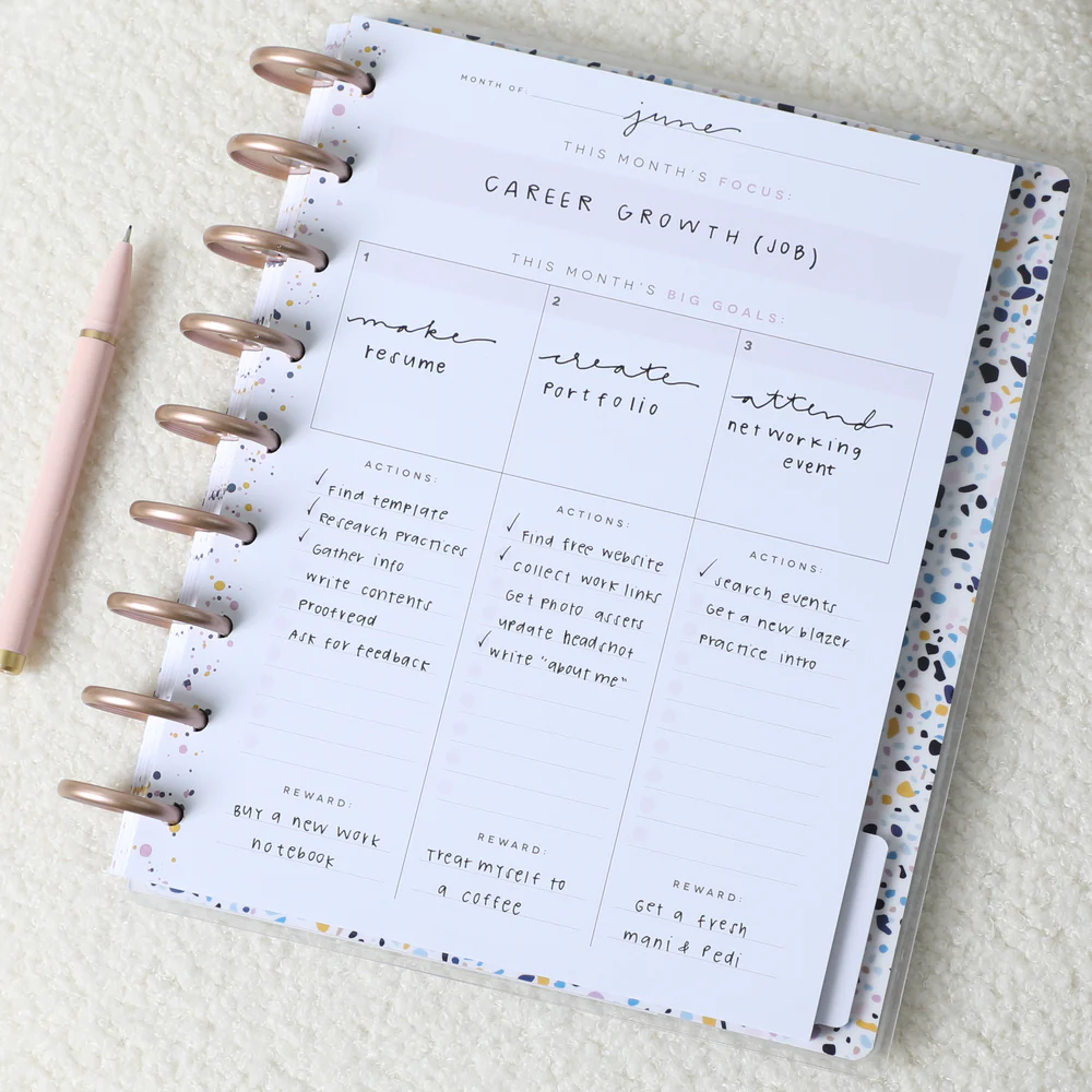 Goal Plan Repeat - Classic Guided Goals Journal - Image 3