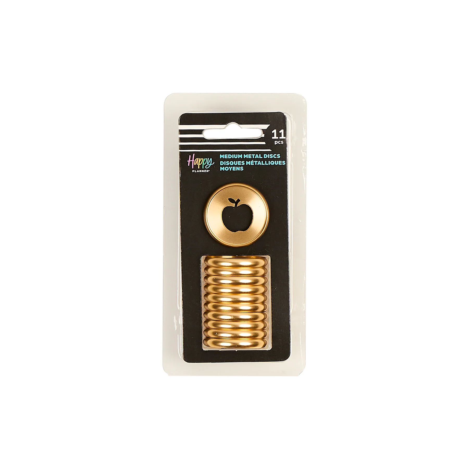 Gold Apple Cut Out - Medium Metal Disc Set - Image 6