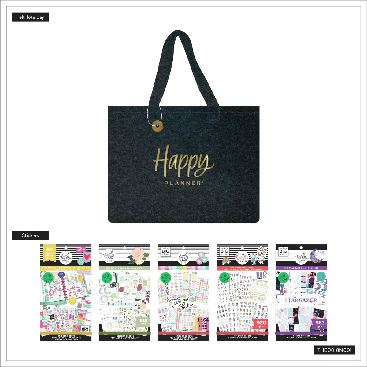 Golden Cheers 10 Year Anniversary Bundle - 5 Sticker Books + Limited-Edition Tote - Image 12