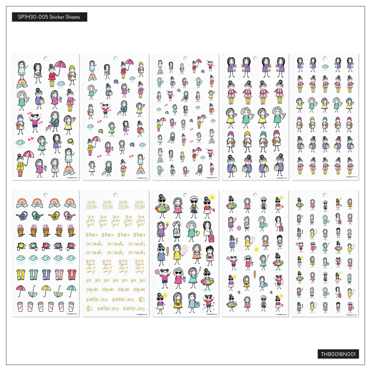 Golden Cheers 10 Year Anniversary Bundle - 5 Sticker Books + Limited-Edition Tote - Image 14