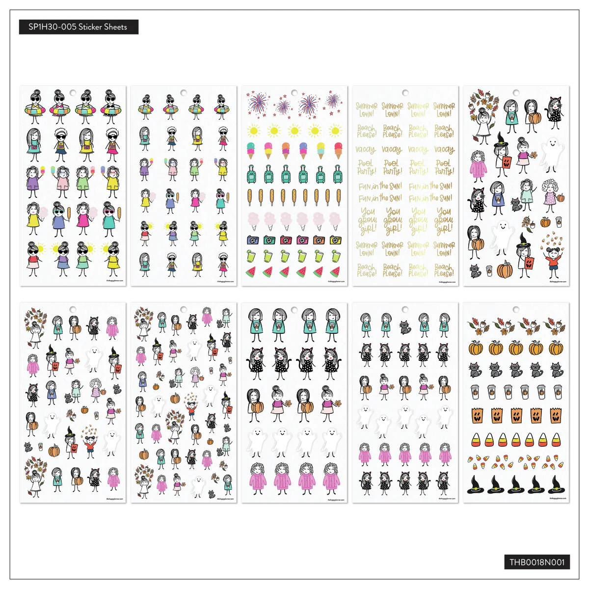 Golden Cheers 10 Year Anniversary Bundle - 5 Sticker Books + Limited-Edition Tote - Image 15
