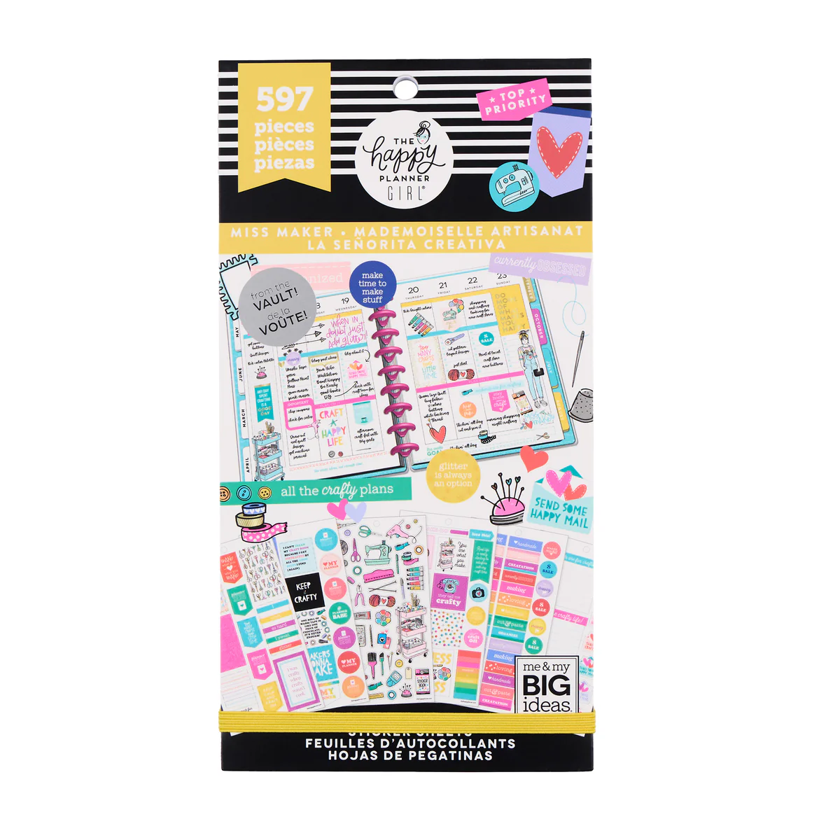 Golden Cheers 10 Year Anniversary Bundle - 5 Sticker Books + Limited-Edition Tote - Image 17