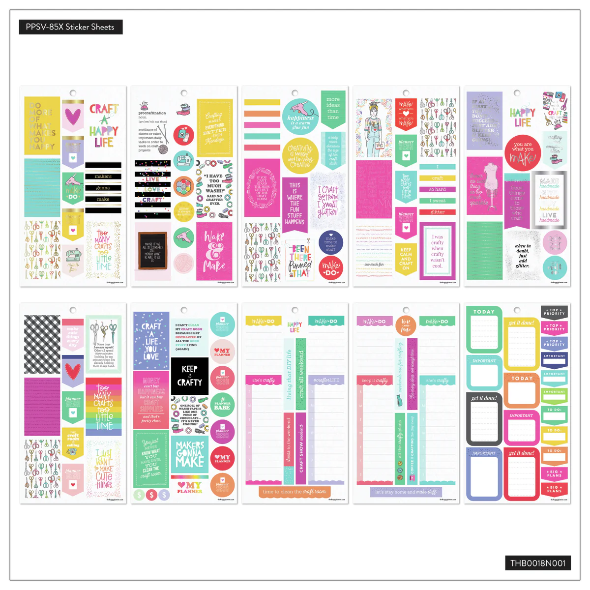 Golden Cheers 10 Year Anniversary Bundle - 5 Sticker Books + Limited-Edition Tote - Image 19