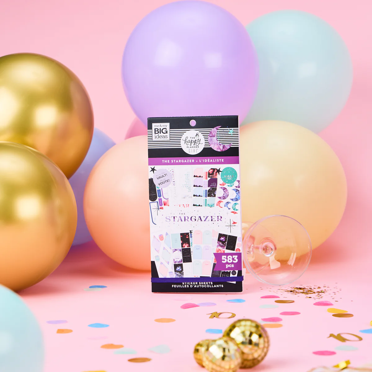 Golden Cheers 10 Year Anniversary Bundle - 5 Sticker Books + Limited-Edition Tote - Image 8