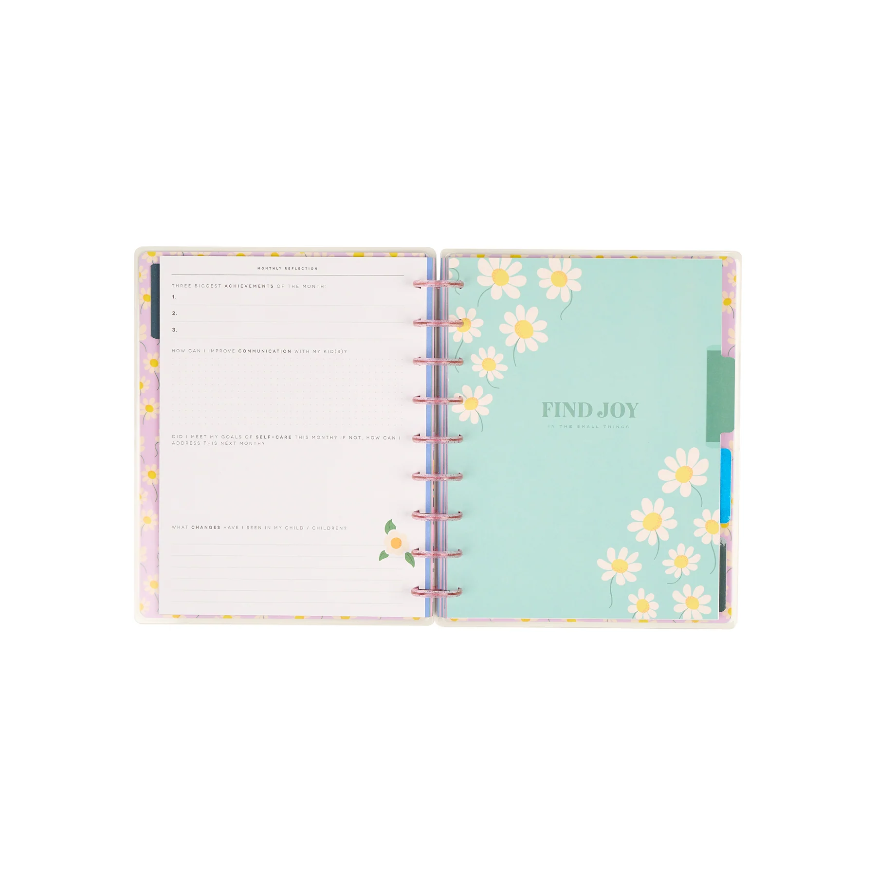 Golden Garden Mom - Classic Guided Parenting Journal - 80 Sheets - Image 16