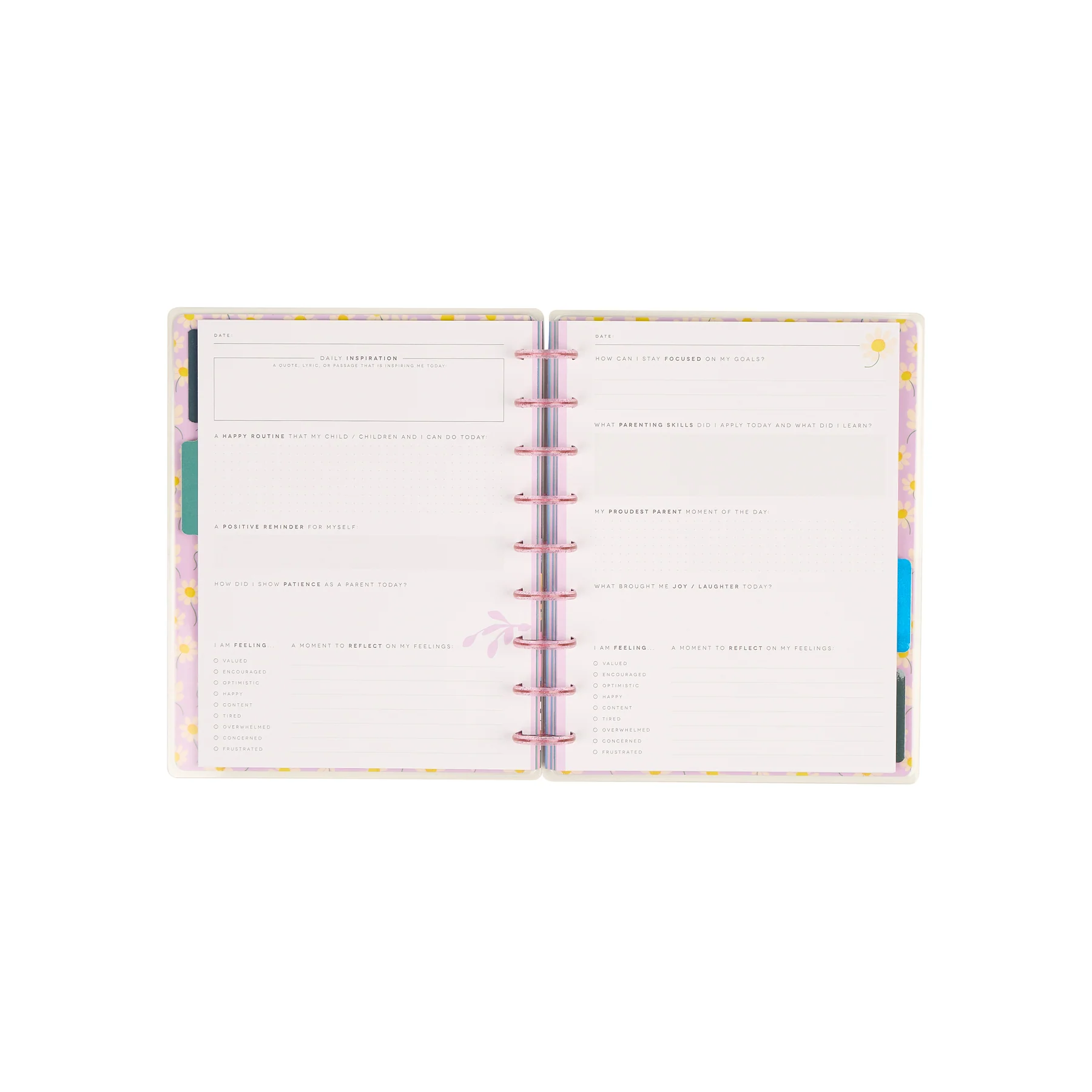 Golden Garden Mom - Classic Guided Parenting Journal - 80 Sheets - Image 18