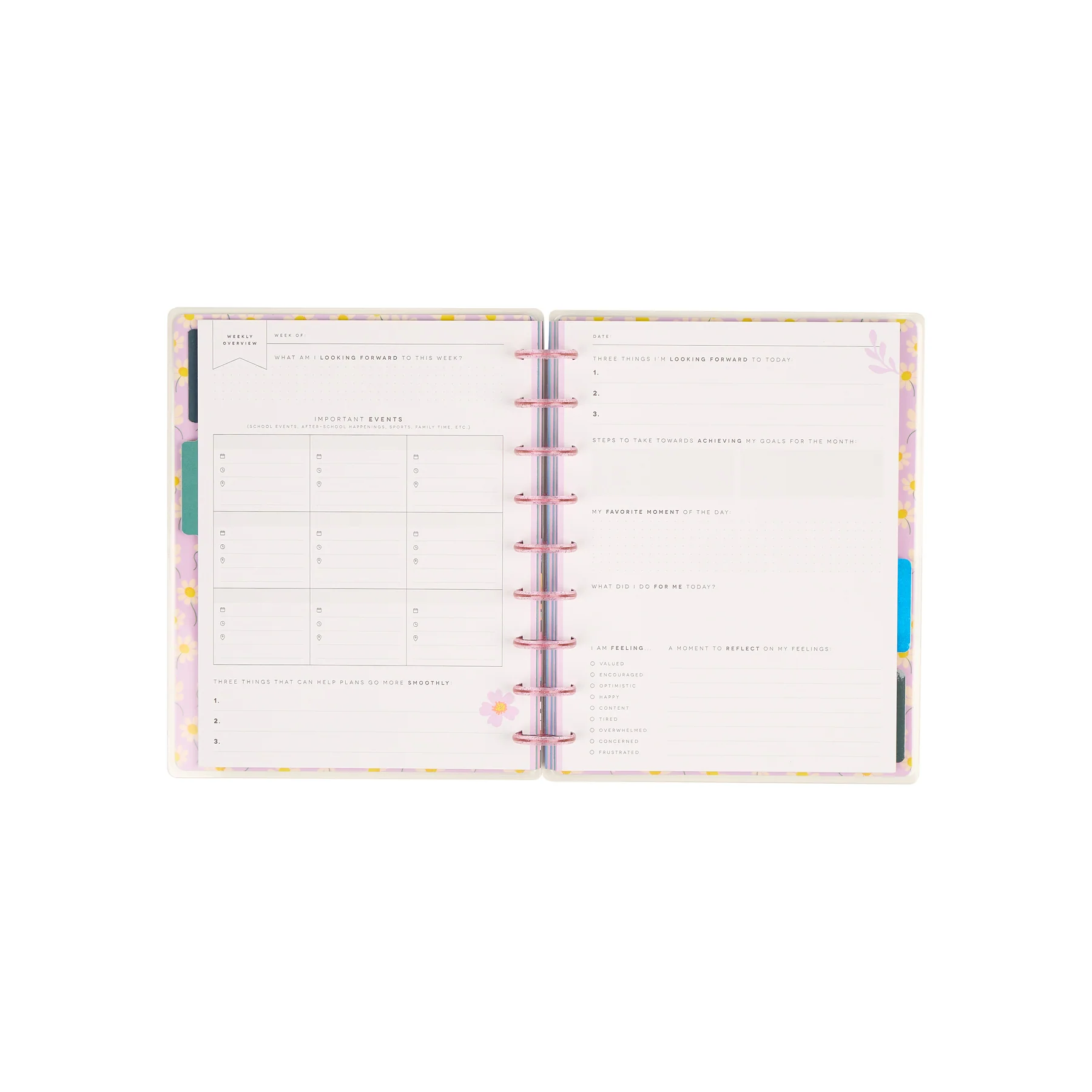 Golden Garden Mom - Classic Guided Parenting Journal - 80 Sheets - Image 21