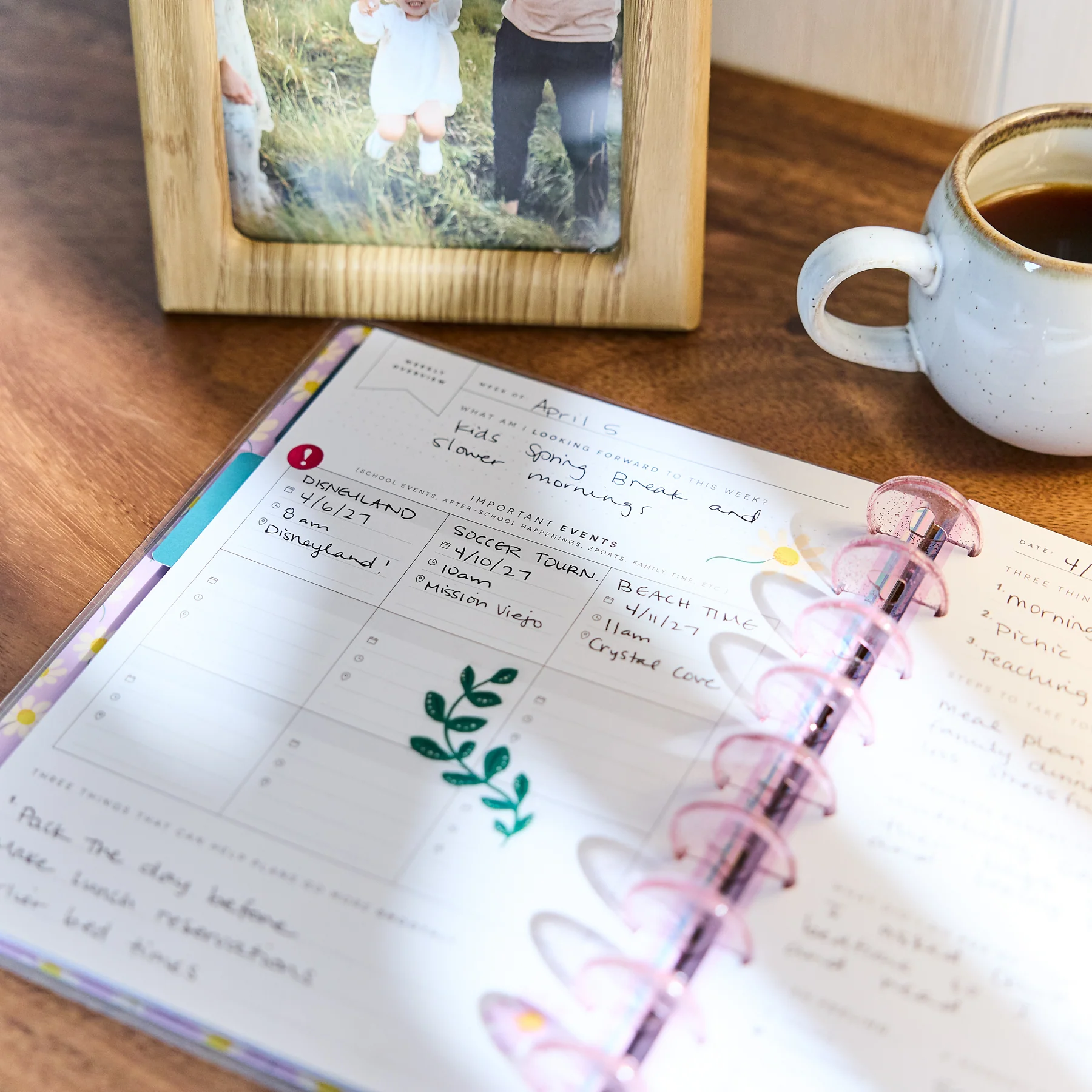 Golden Garden Mom - Classic Guided Parenting Journal - 80 Sheets - Image 7