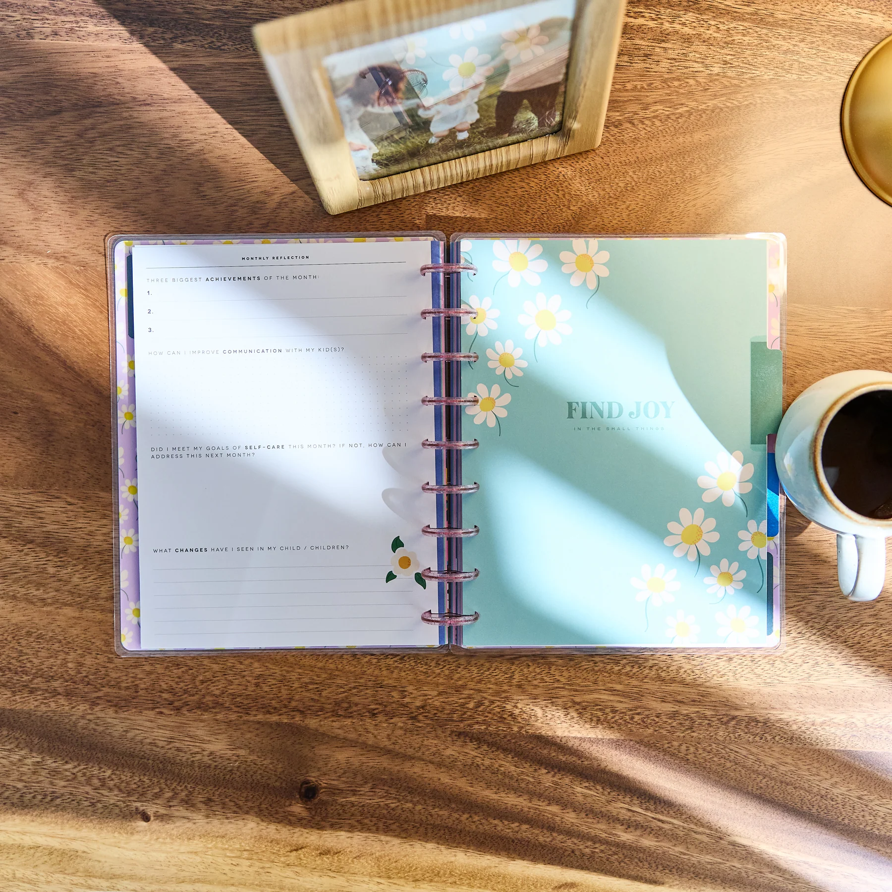 Golden Garden Mom - Classic Guided Parenting Journal - 80 Sheets - Image 9