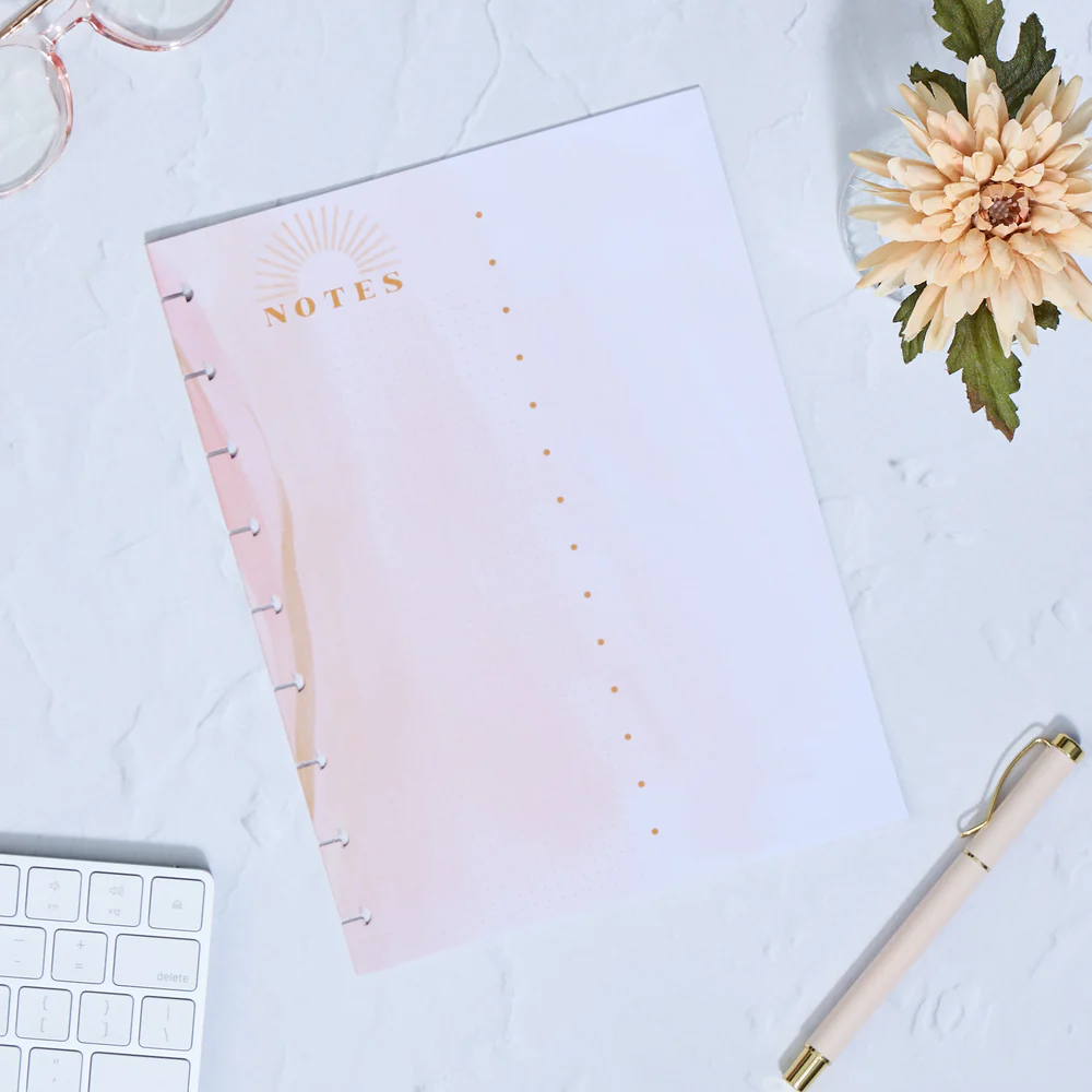 Golden Hour - Dashboard + Dot Grid Classic Filler Paper - 40 Sheets - Image 4