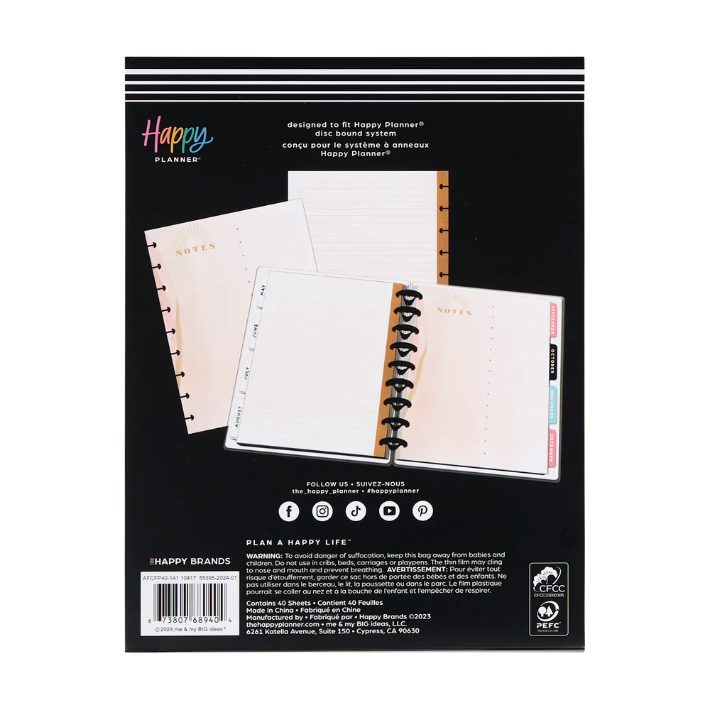 Golden Hour - Dashboard + Dot Grid Classic Filler Paper - 40 Sheets - Image 7