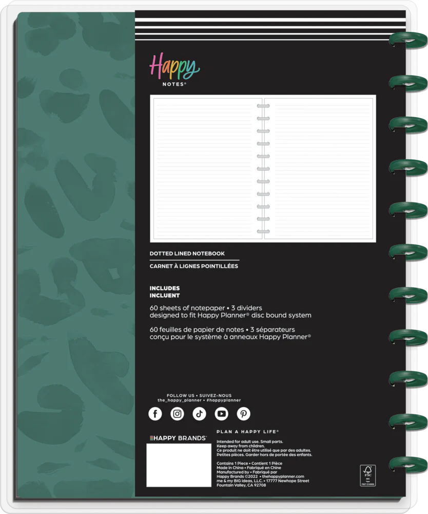 Gone Wild - Dotted Lined Big Notebook - 60 Sheets - Image 7