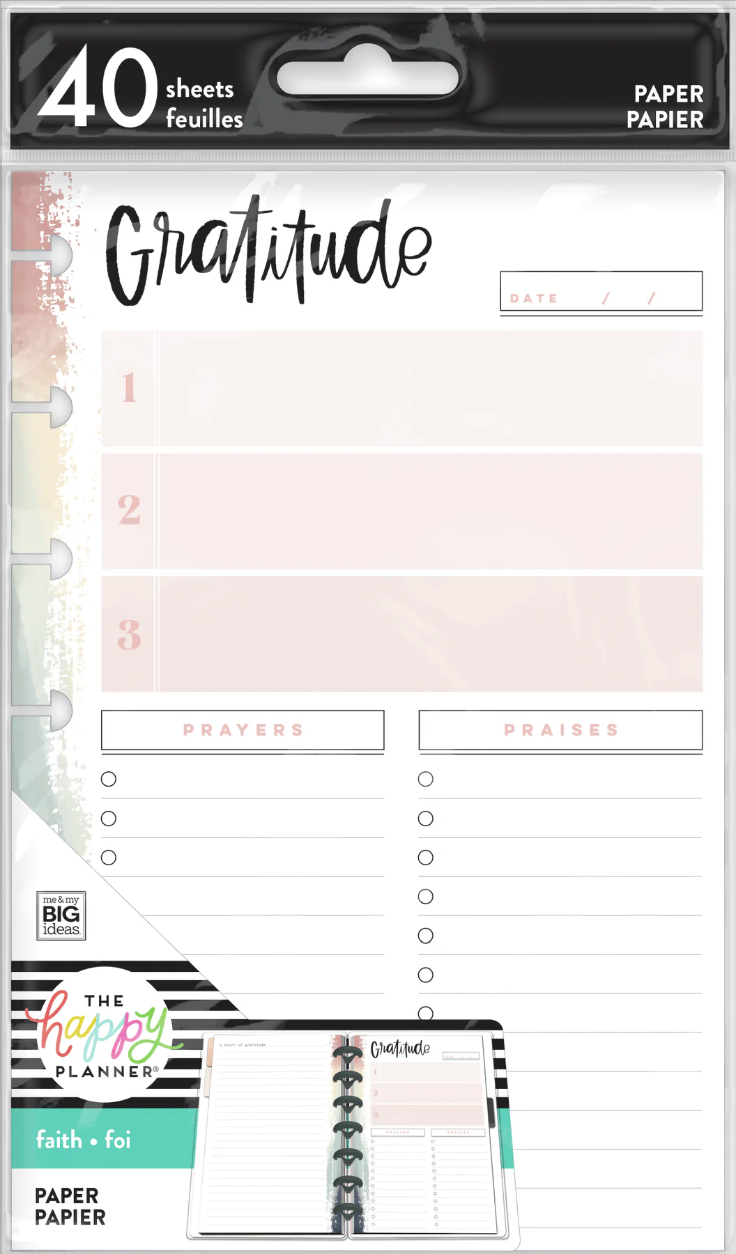 Gratitude - Mini Faith Filler Paper - 40 Sheets - Image 2