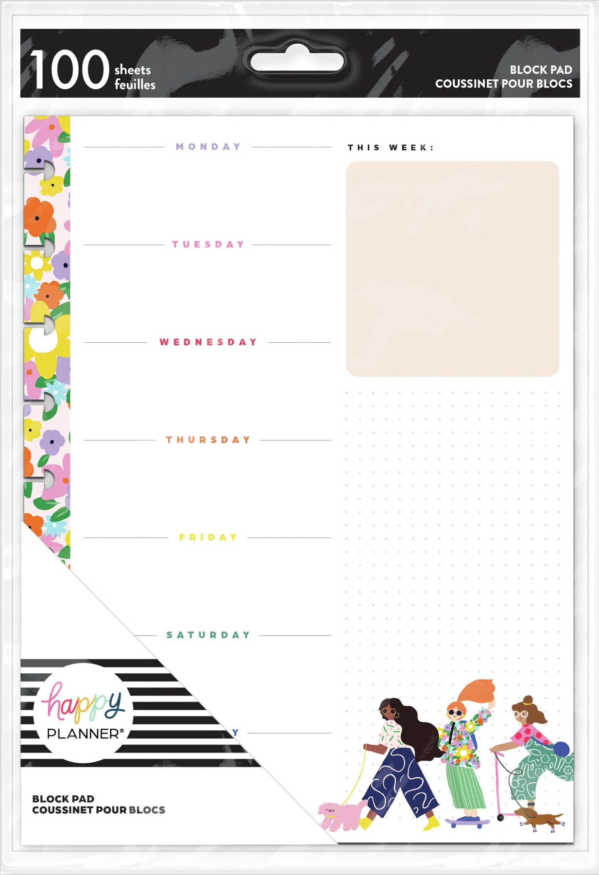 Groovin' & Movin' Block Notepad - Classic - 100 Sheets - Image 5