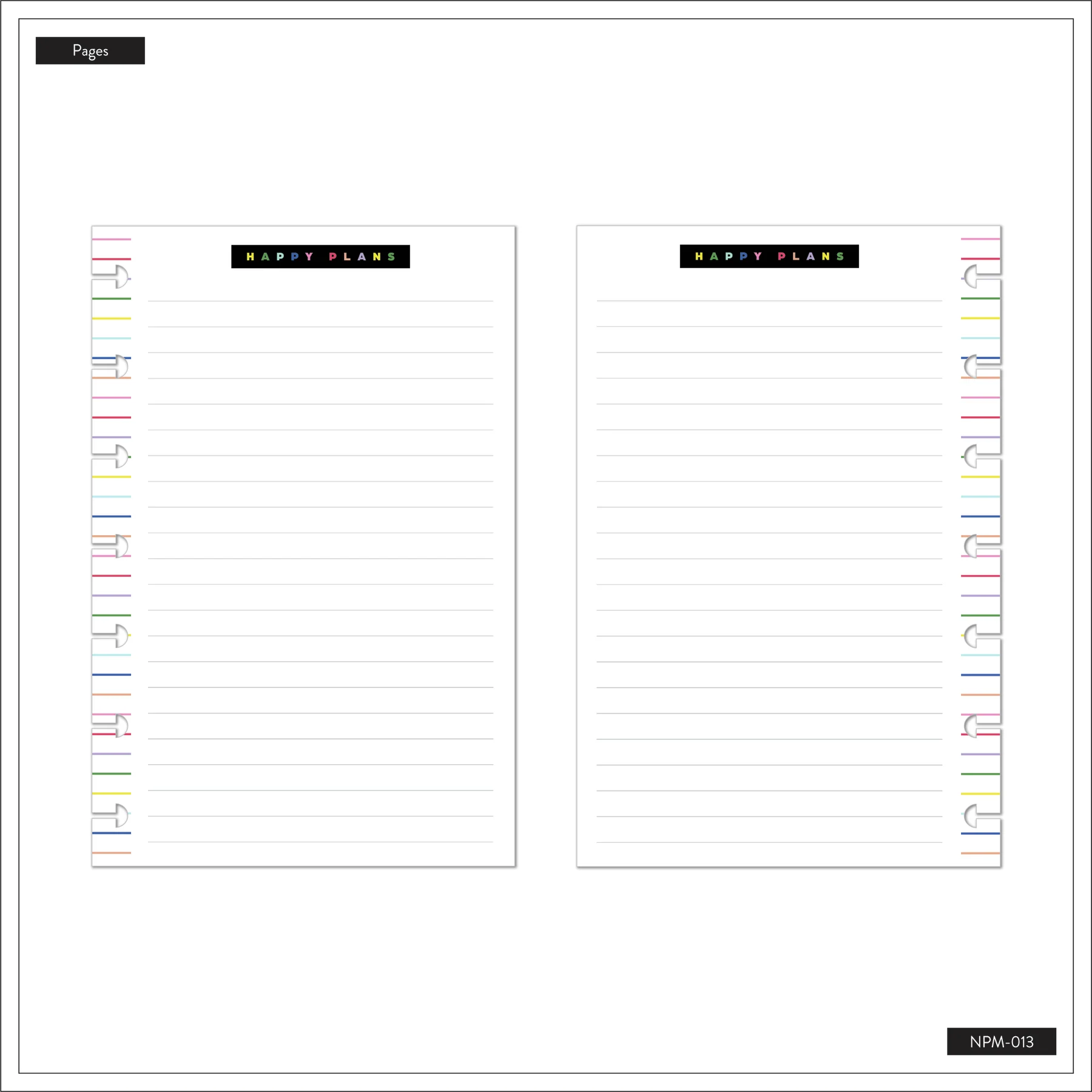 Groovin' & Movin' Mini Notebook - Lined Pages - 60 Sheets - Image 7