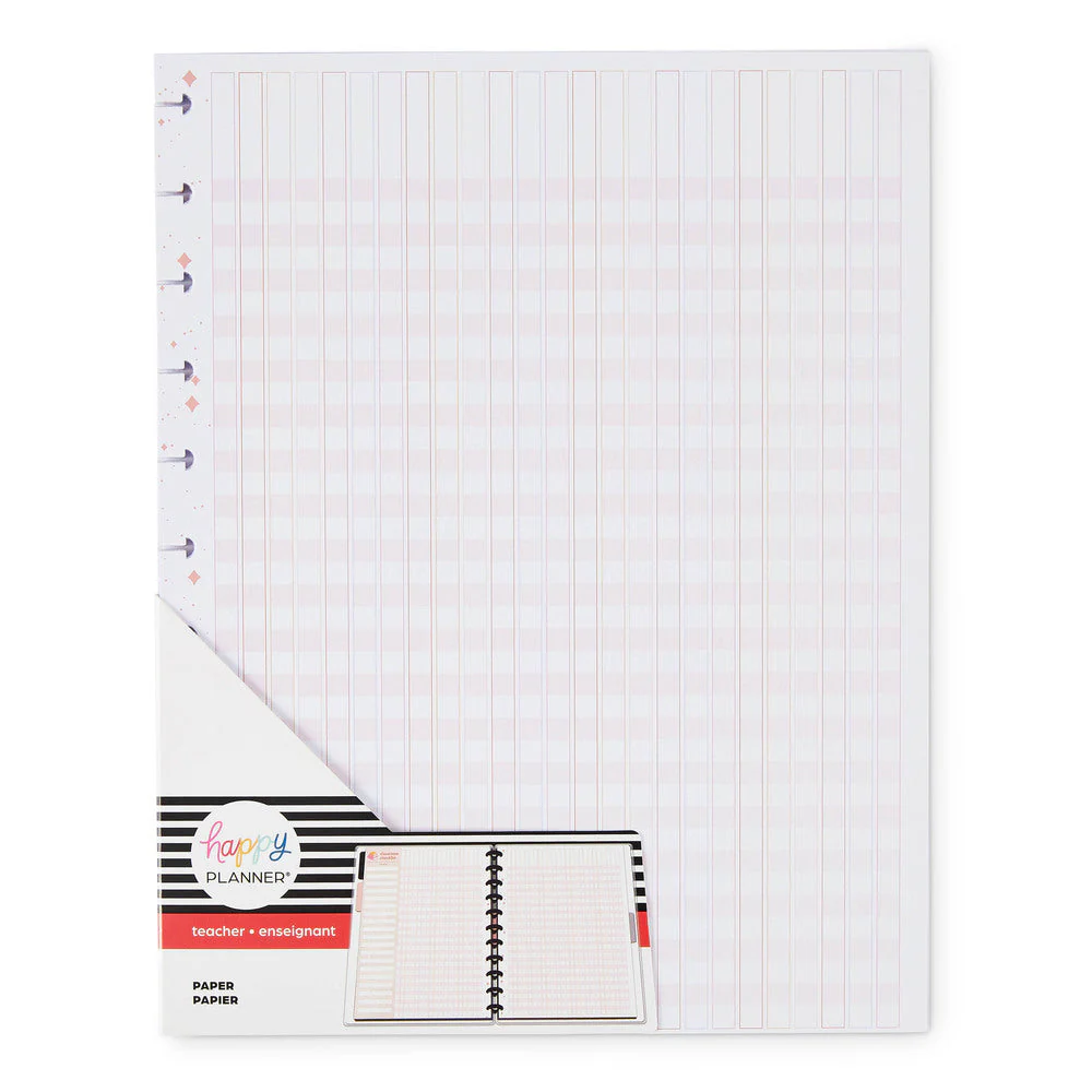 Groovy Day Teacher Big Checklist Filler Paper - 40 Sheets - Image 3