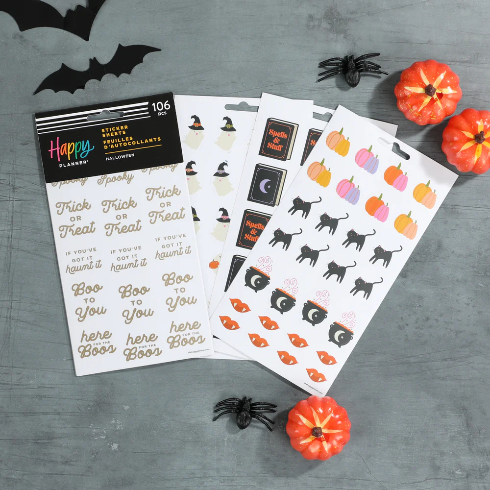 Halloween - 5 Sticker Sheets - Image 2