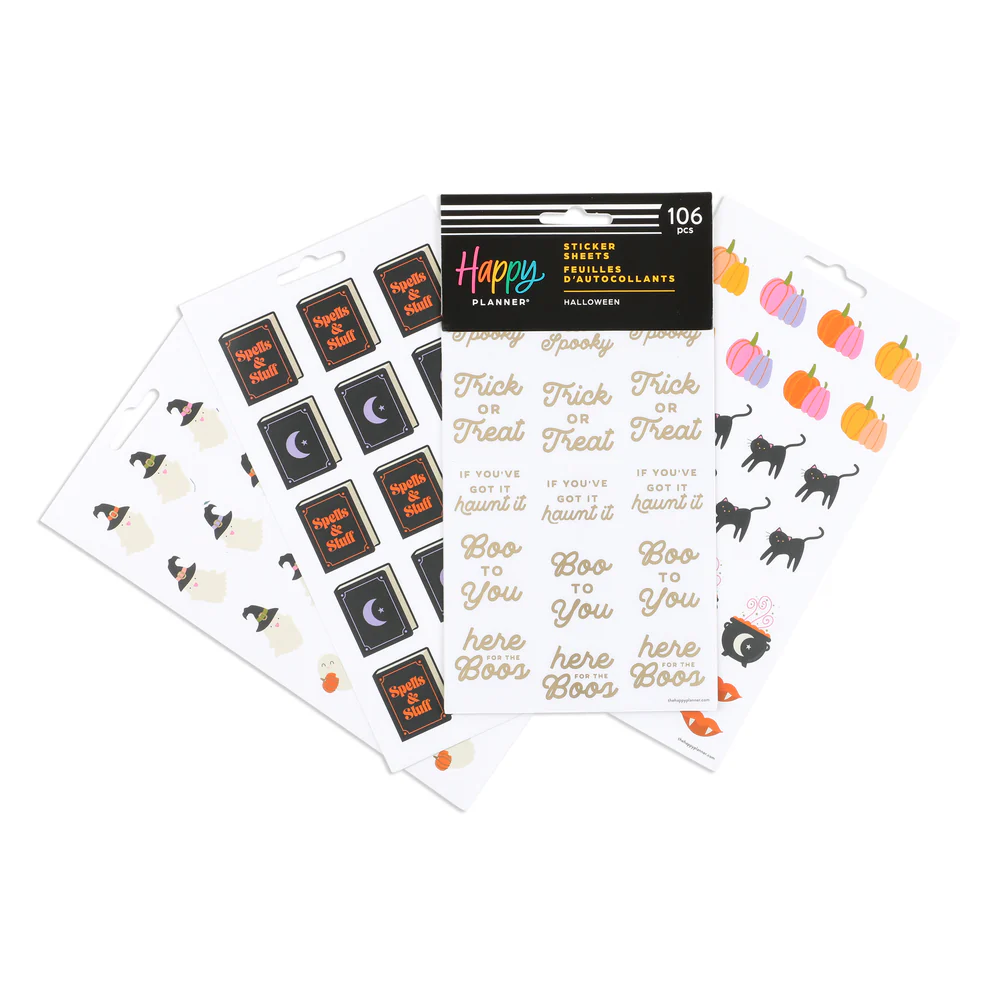 Halloween - 5 Sticker Sheets - Image 4
