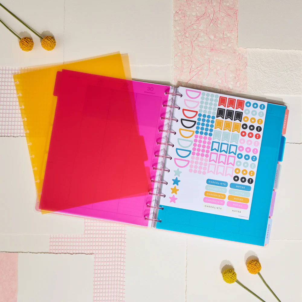 Happy Brights - Big Plastic Dividers - 5 Pack - Image 3