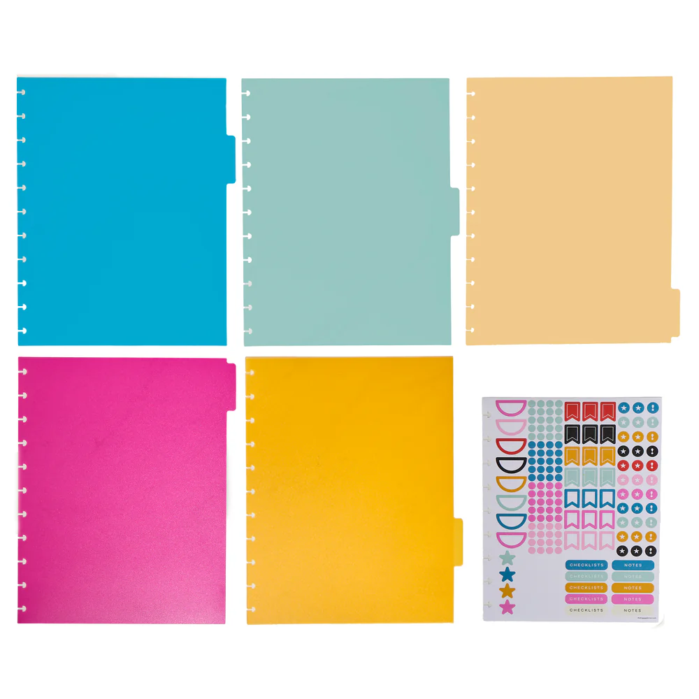 Happy Brights - Big Plastic Dividers - 5 Pack - Image 4
