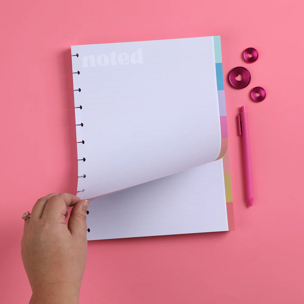 Happy Brights - Block Notepad - Big  - 100 Sheets - Image 3